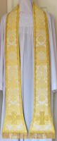 Reversible White-Purple Preaching Stole